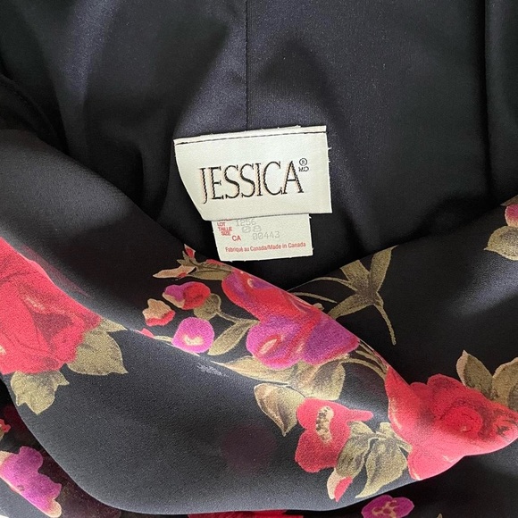 VINTAGE FLORAL MIDI DRESS - Picture 5 of 5